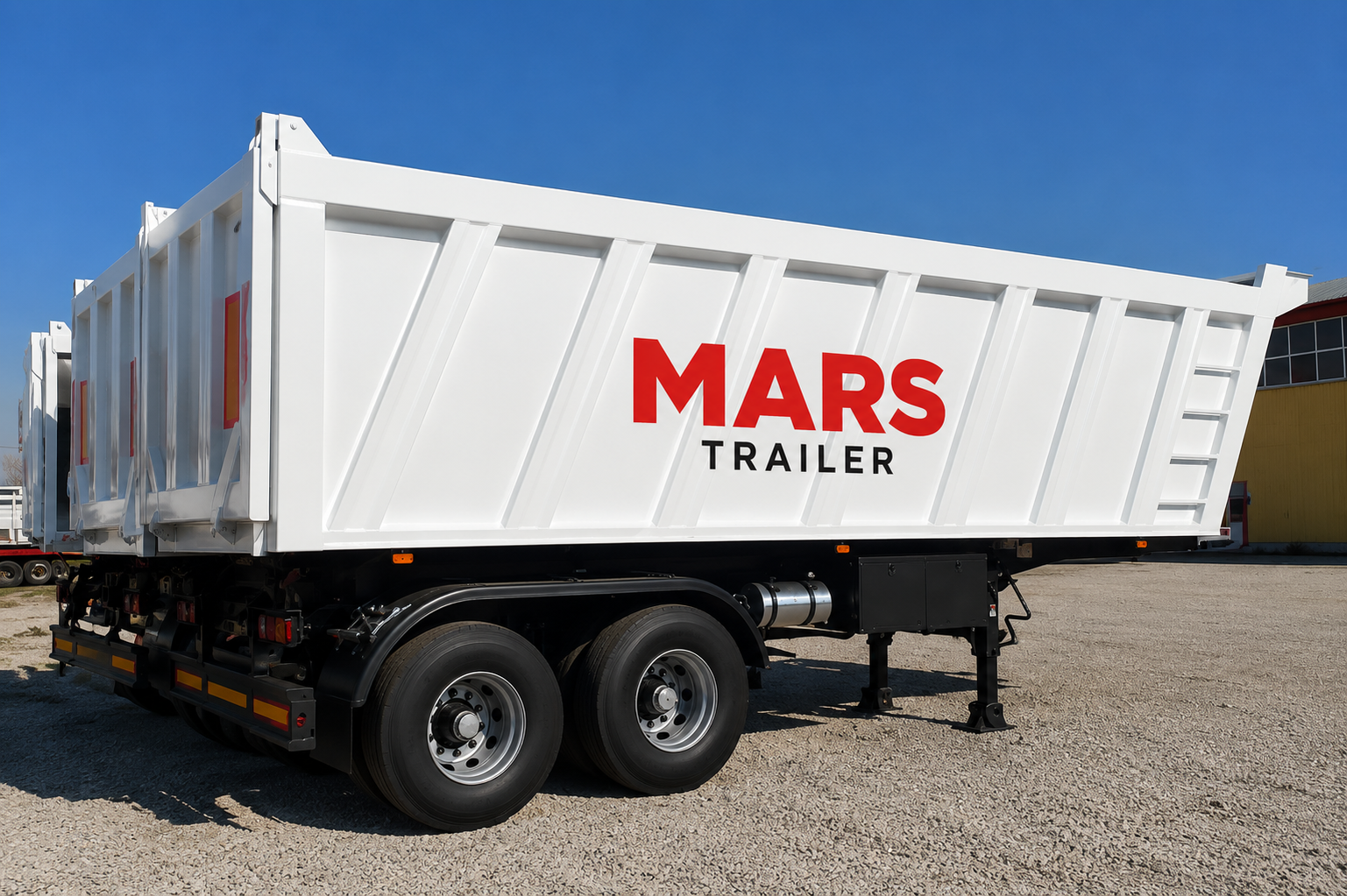 Şahin 32 m³ Ters Makas Damperli Yarı Römork