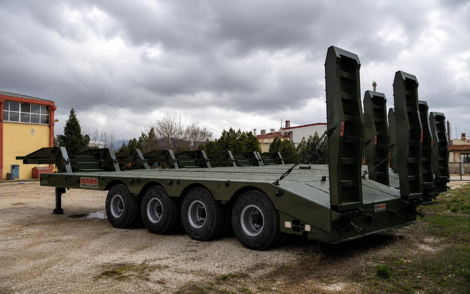 Zırh Modüler 20 40 50 Ton Askeri Teçhizat ve Tank Taşıyıcı